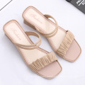 2021 Summer Beach Garden Fashion Sandals для женщин-дизайнерские обувь против скольжения сандалии для женщин в середине кальти